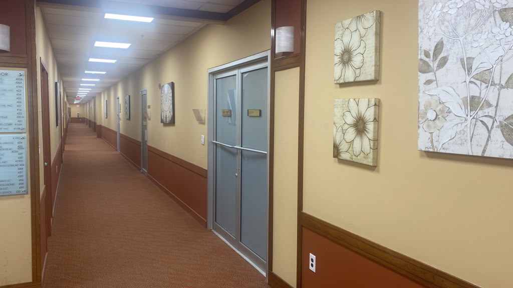 Fourth floor corridor